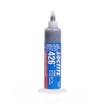 漢高樂(lè )泰 Prism426 瞬干膠增韌凝膠 黑色 10克 注射器