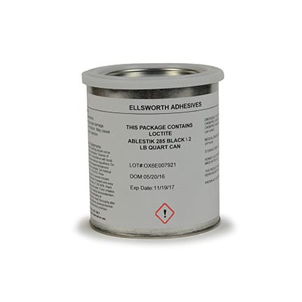 漢高樂(lè )泰 Ablestik 285導熱膠 黑色 1夸脫 罐裝