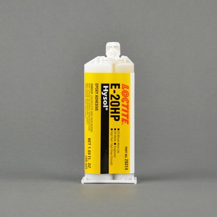 漢高樂(lè )泰 Hysol E-20HP環(huán)氧樹(shù)脂粘合劑 灰白色 50毫升 卡筒包裝